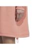 Adidas Wonder Clay Dress Wording Fleece Hooded IEH70 Women's (IK9889) J/S, Loose-Fit Tunic,