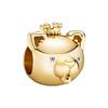 Moments Exquisite Shiny Dog Jewelry Accessories Women Accessories Gold 768592C01