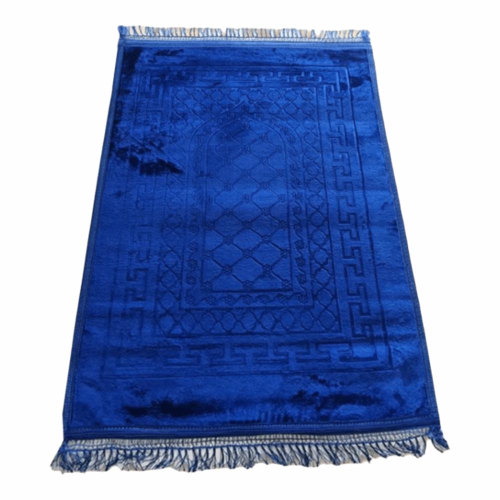 Muslim Hajj Qibla Mat 110*70cm Embossed Sofa Coffee Table Mat Thickened Non Slip Prayer Mat Rug Multifunctional Floor Mat