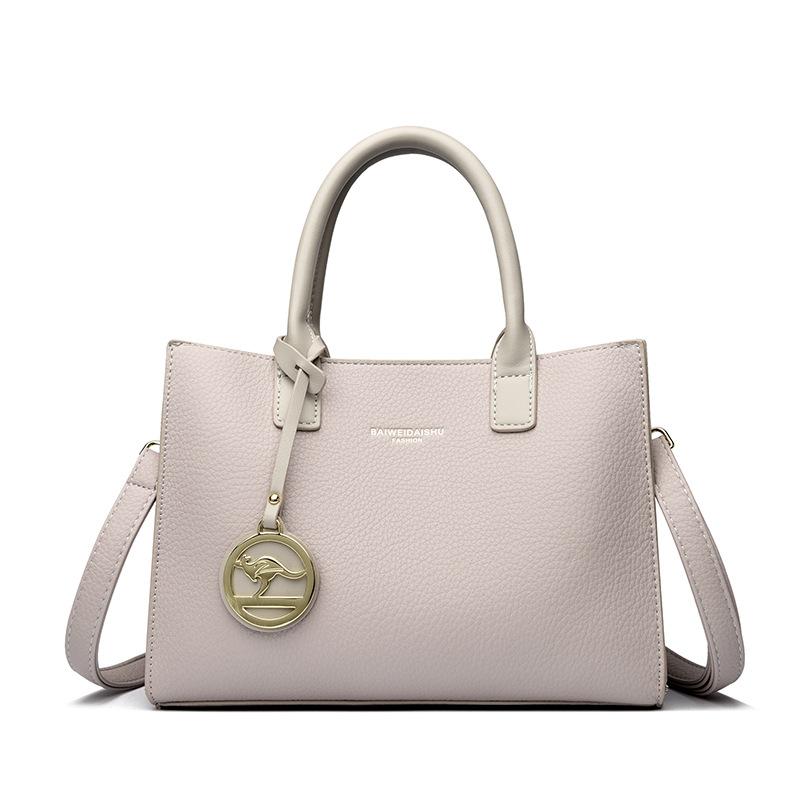 

Модная сумка для мамы, Сумка большой вместимости для женщин, Сумка через плечо серый