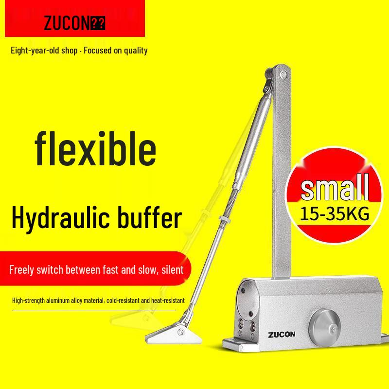

ZUCON Hydraulic Non-Positioning Door Closer CN plug (adapter included)