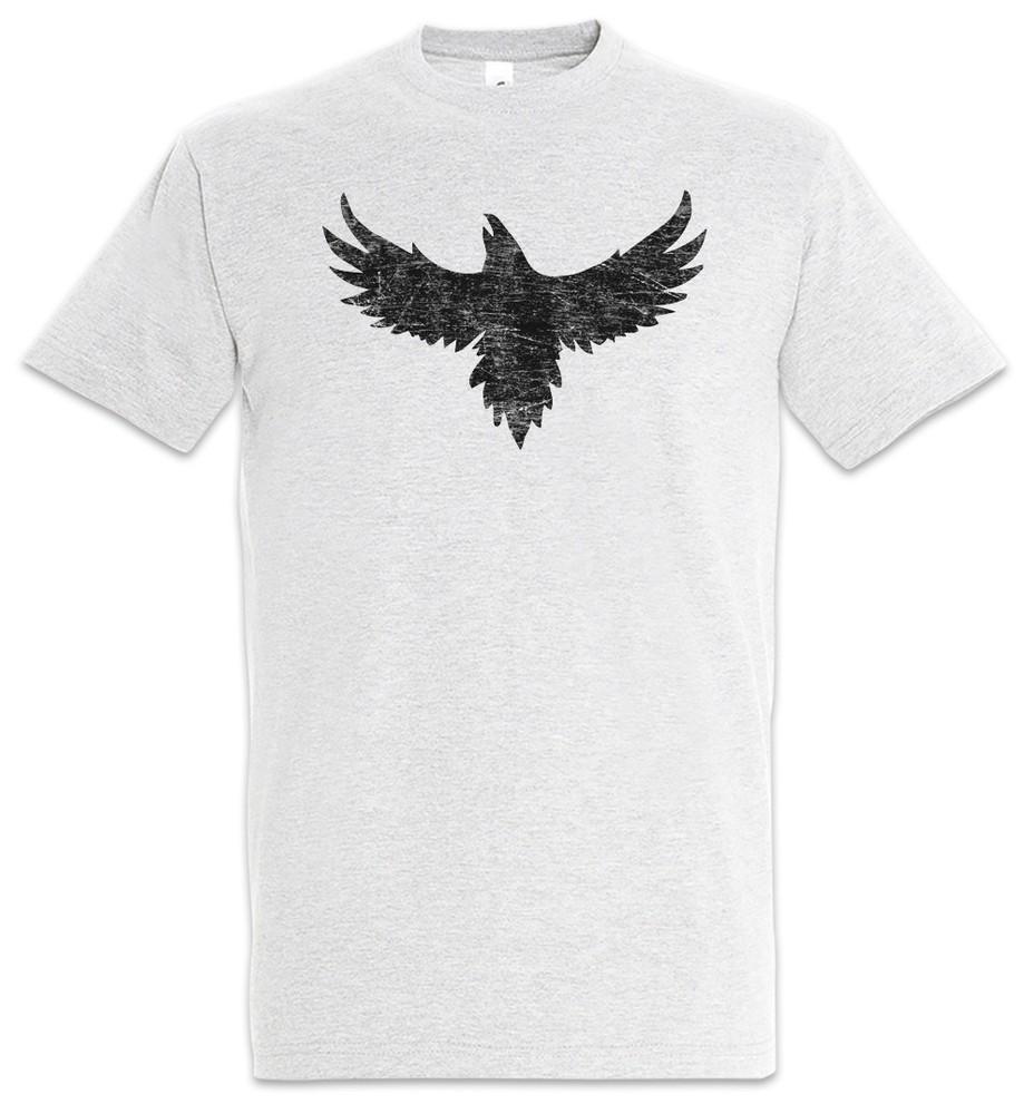 

Crow Silhouette T-Shirt Crows Bird Birds Raven Ravens 3XL