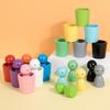 Baby Montessori Color Sorting Toys Color Matching Sensory Game Wooden Peg Dolls in Cups Early Education Learning Toys