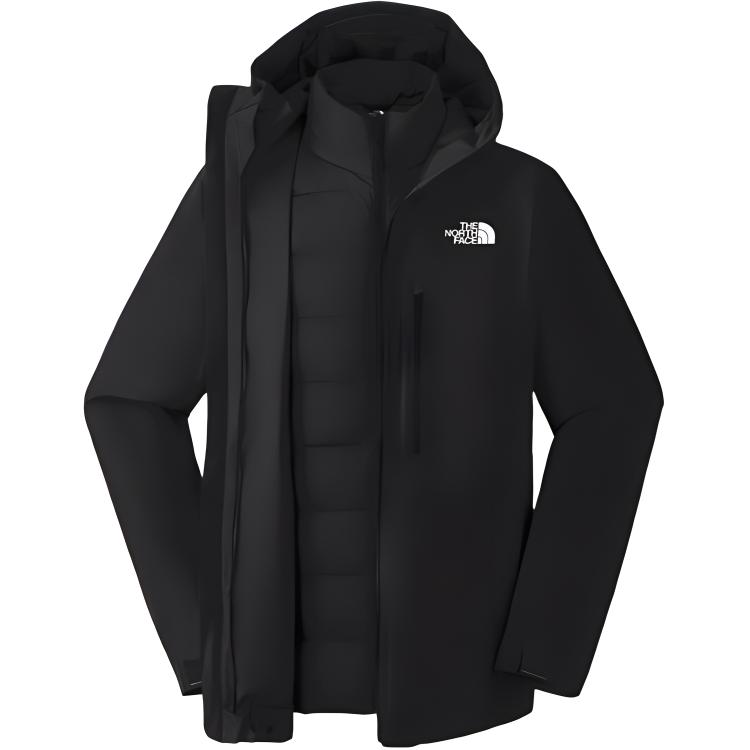 THE NORTH FACE Urban Exploration Waterproof And Windproof To Keep Warm Windbreaker Jacket Men's Cosmic Black NF0A83SL-4HF