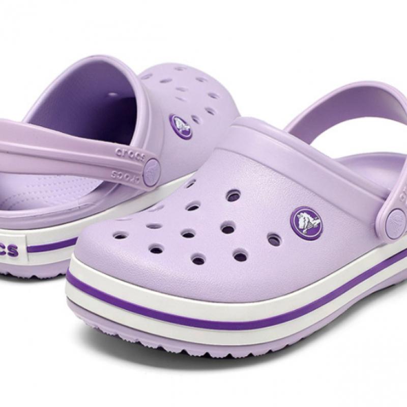 [Crocs Shoes] Kids Adult Croc Band Clog K Lavender Purple 207006 5p8