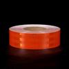 5cm*5m Orange Reflective Adhesive Tape High Visibility PET Micro Prismatic Waterproof Strips Conspicuity Safety Warning Sticker