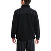Under Armour Mission Giacca da Allenamento in Pile Tinta Unita con Collo Alto Uomo Giacca Nero 1378844-001