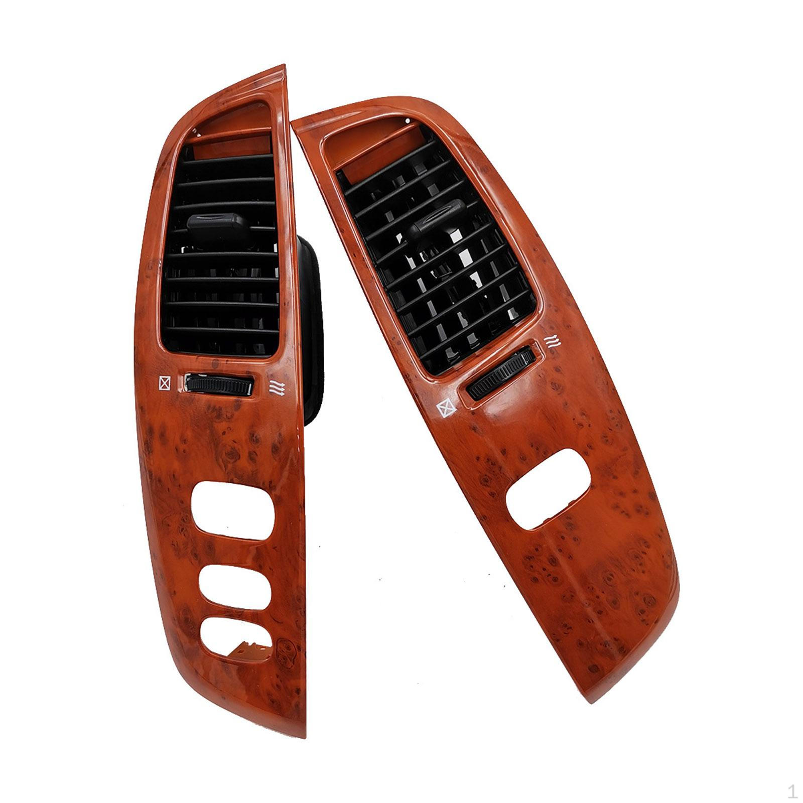 

A/C Outlet Air Vent Panel Parts Professional Accessory Wear Resistant High Temperature Resistance коричневий