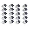 ABS Plastic LED Wire Connectors Easy Installation Terminals Block Connectors For 18-22AWG Electrical Cables