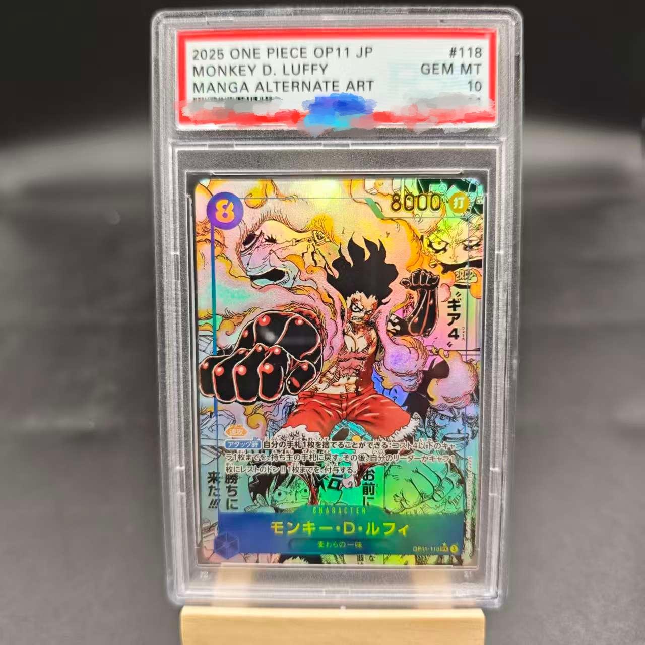 

Зроби сам Psa10 2025 ONE PIECE OP11 JPMONKEY D.LUFFY 3-ТЯ РІЧНИЦЯ-ЗОЛОТО Самоконтроль Збирай Підпис Торговельна Флеш-картка Аніме Чудовий Подарунок diy