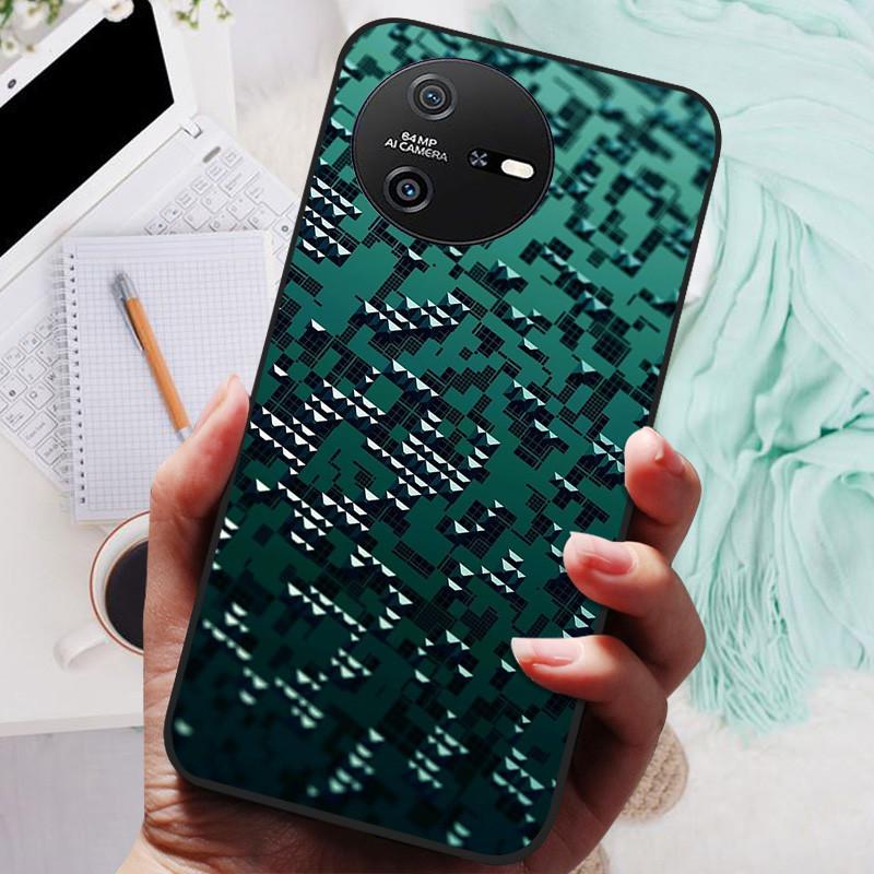 For Oscal Tiger 12 Case Tiger12 Black Cover Lion Wolf Silicone Soft Back Cases For Oscal Tiger 12 Phone Case Protective Shell