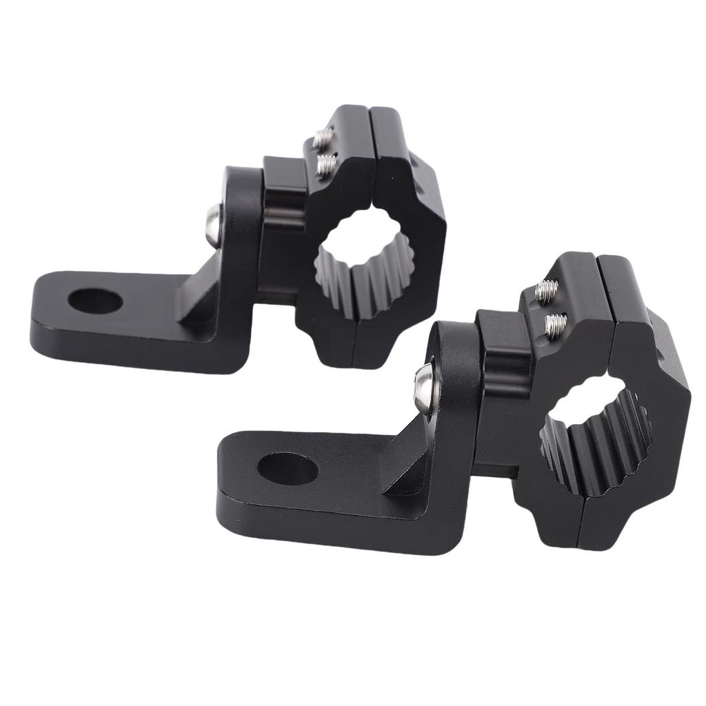 2pcs UTV Whip Light Mount 1.75 To 2 Inch Roll Cage Clamp 360 Degrees  Rotation Flag Off Road Light Mounting Brackets