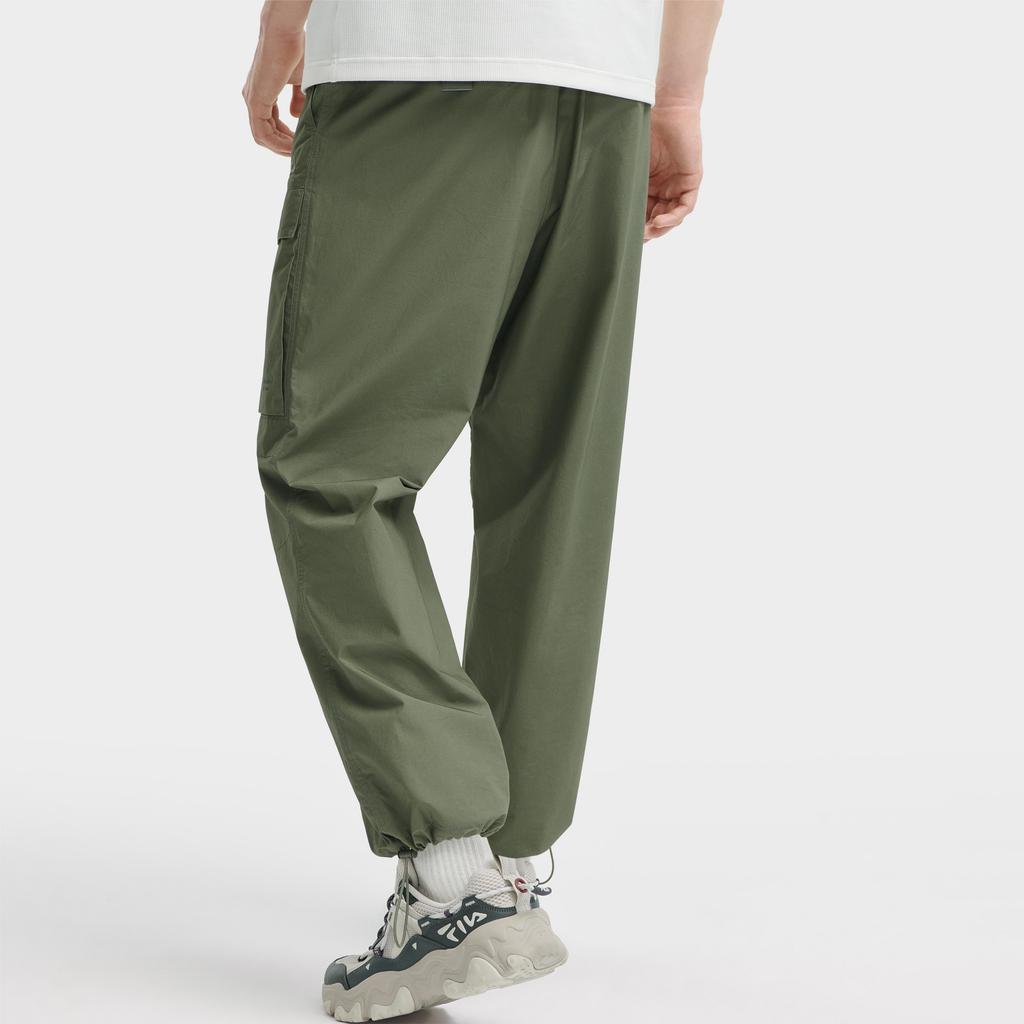 New FILA Casual Pants Men's Stone Grind Green F11M429809FGN