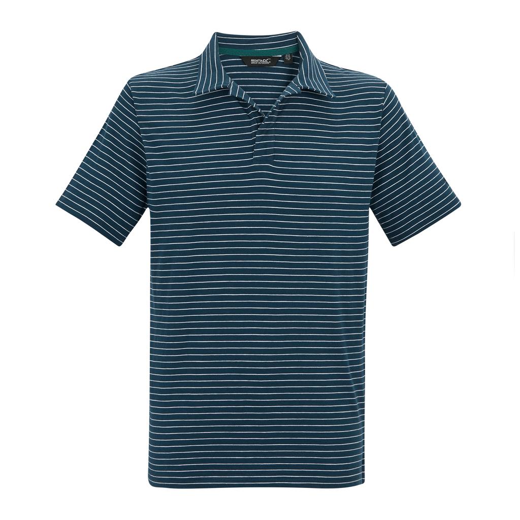 Regatta Mens Hadvo Stripe Polo Shirt