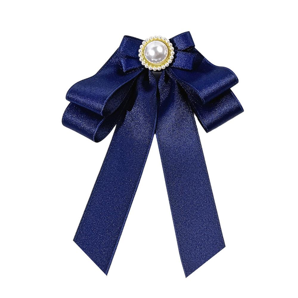 Preppy Style Bowknot Neckties Simple Ladies Neck Wear Fashion Women Necktie  Business
