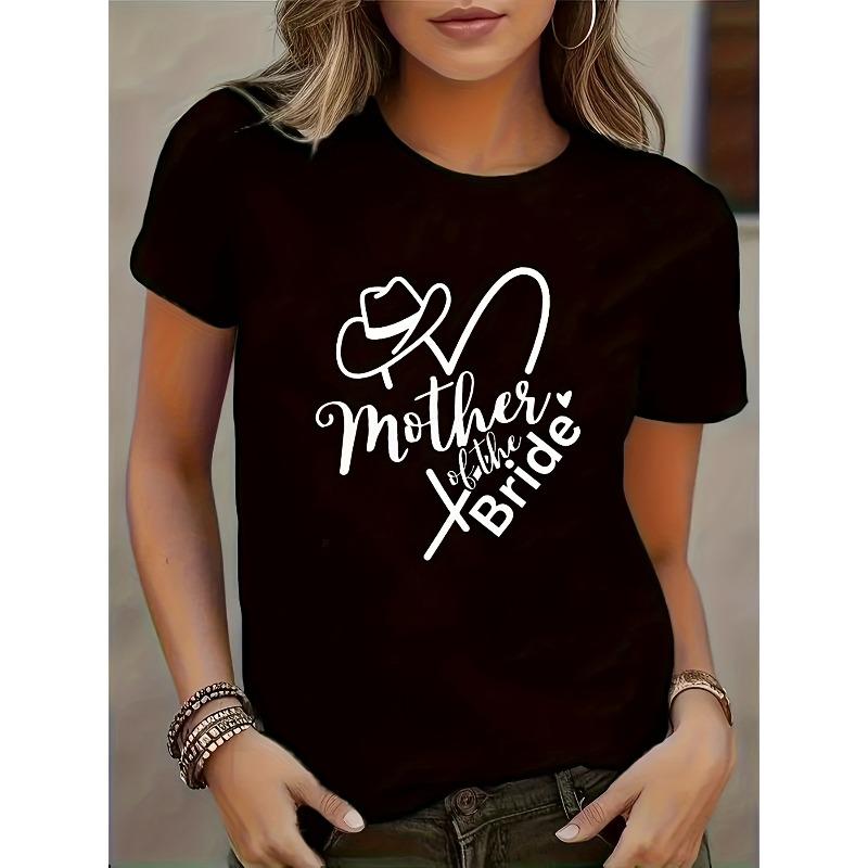 Women s New Heart Pattern Print Tee Crew Neck Short Sleeve Casual Top S чёрный