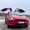 1:24 Tesla Model X Diecast Alloy Pull-Back SUV Model Car - X_Black