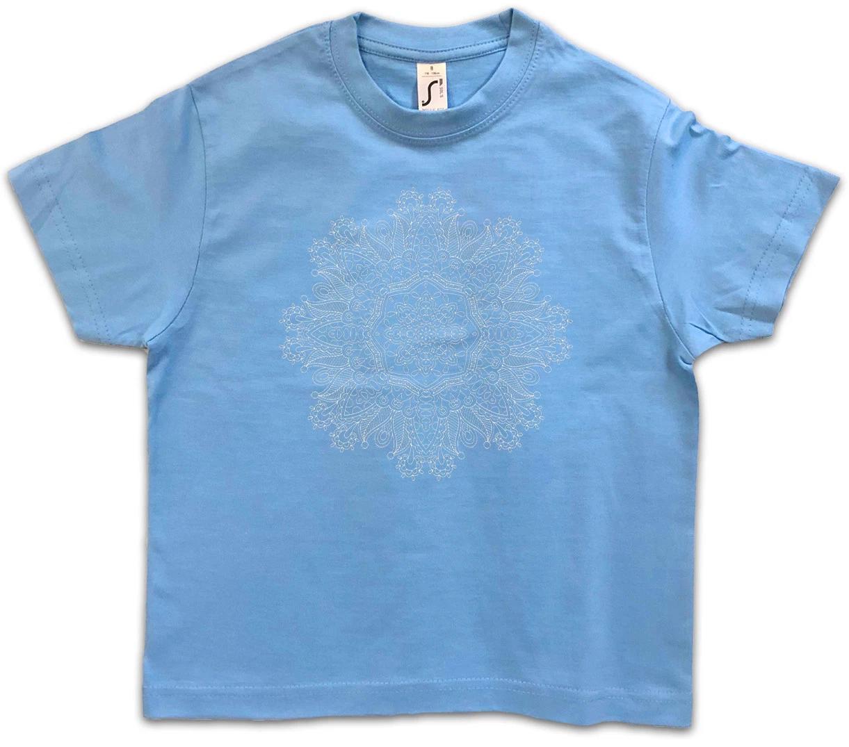 FLOWER MANDALA I Kids Boys kids boys T-Shirt Yantra Hinduism Buddhism Hindu Shiva Buddha 140