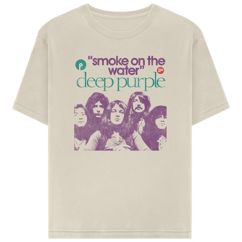 Summer Hot Sale Band Deep Purple Tshirt Unisex Unisex Vintage Top Hip Hop Streetwear Oversized Tshirt Short Sleeve Casual Clothing