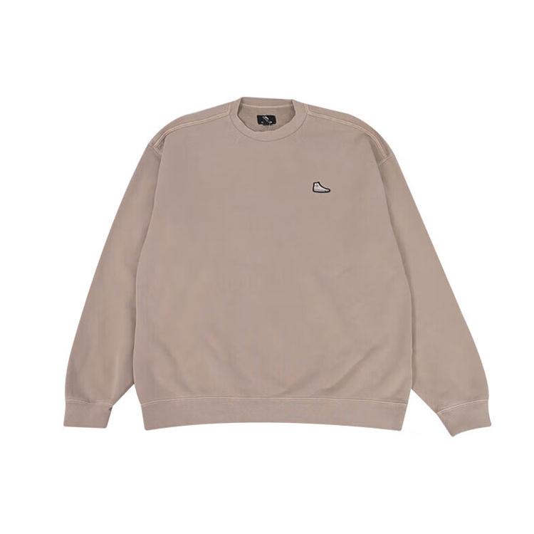 Converse Sneaker Patch Crew Sweatshirt Men's Khaki 10025538-A08