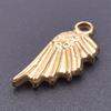 5pcs 18k Real Gold Plated Animal Pendant Stainless Steel Butterfly Charm For Jewelry Making Supplies Papillons Fuxk Men Pendants