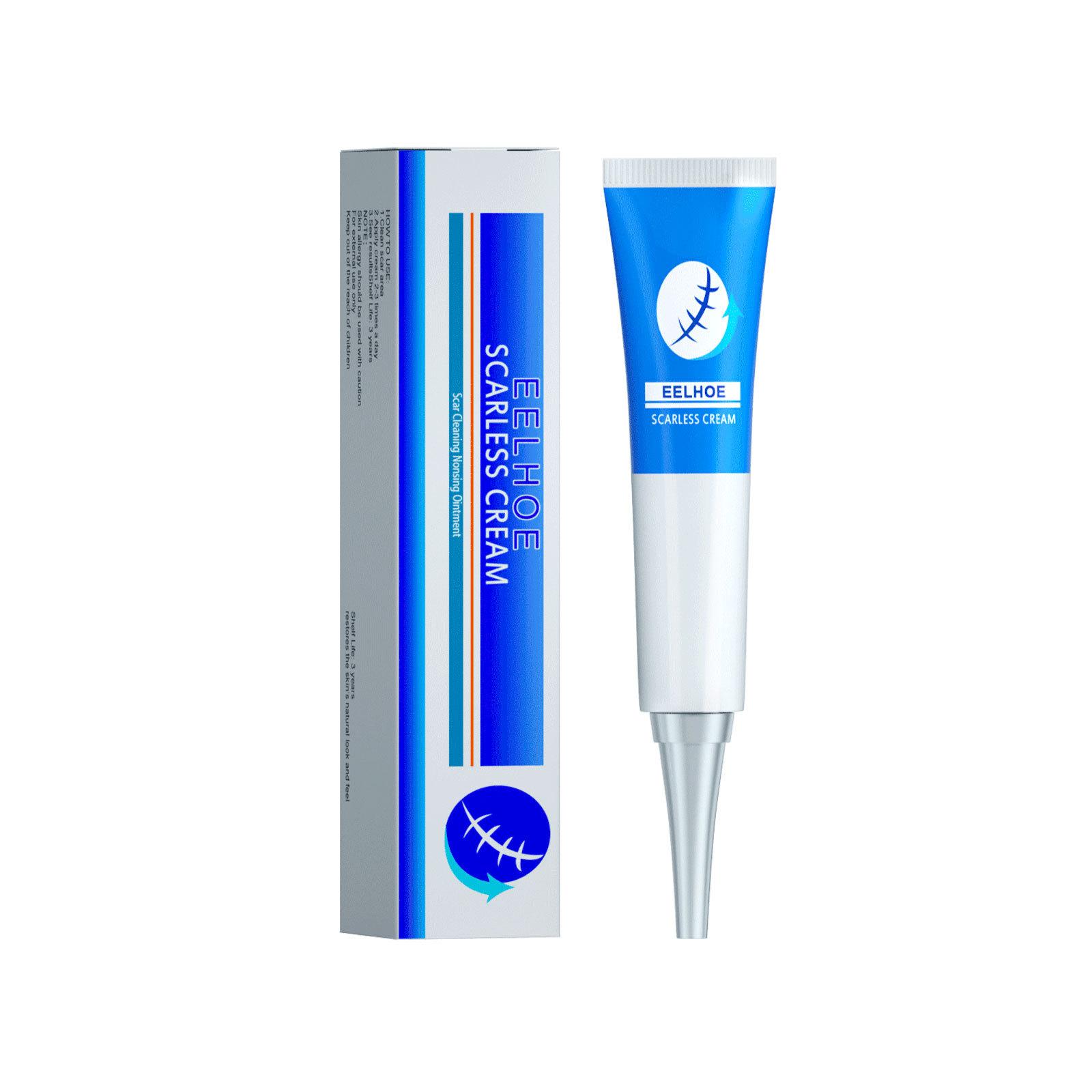 

EELHOE крем для удаления шрамов от прыщей, гель для ухода за кожей, растяжки, удаление пятен от прыщей, лечение хирургических шрамов, гладкое отбеливание, косметическая косметика 20g