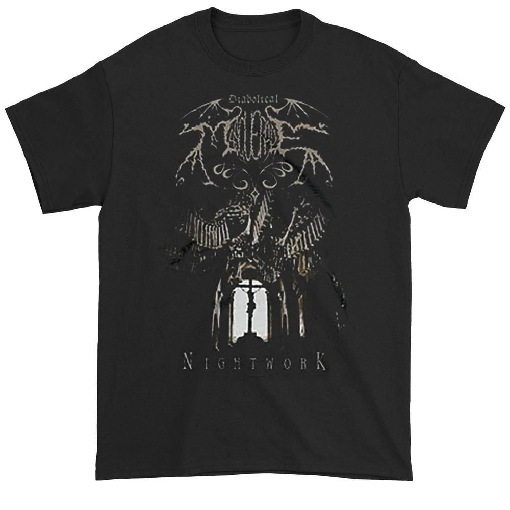 Diabolical Masquerade Nightwork T-shirt XX-Large Black Unisex T-Shirt XXXL