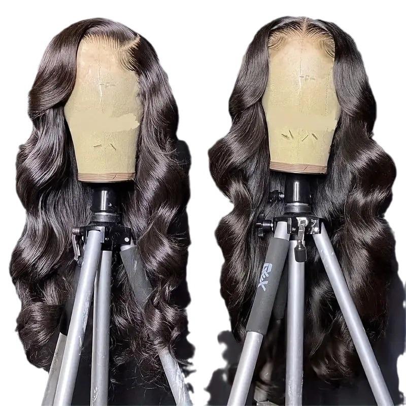 Fashion front lace wig hot selling big wavy long curly hair full head cover