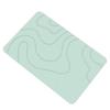 40x60cm Diatomite Bath Mat Toilet Foot Mat Entryway Rugs Kitchen Indoor Bathroom Rugs Floor Mat Anti-Slip High Water Absorption