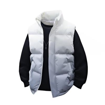 Versatile Loose Warm Vest Men's Casual Jacket Men's Fashion Trend Cold-proof Vest Men