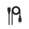 8K HDMI Cable - Nano Cable - 0.5 M - 48 Gbps - 8K@60Hz - 4K@120Hz - Dynamic HDR - eARC - 19 Pins - Black