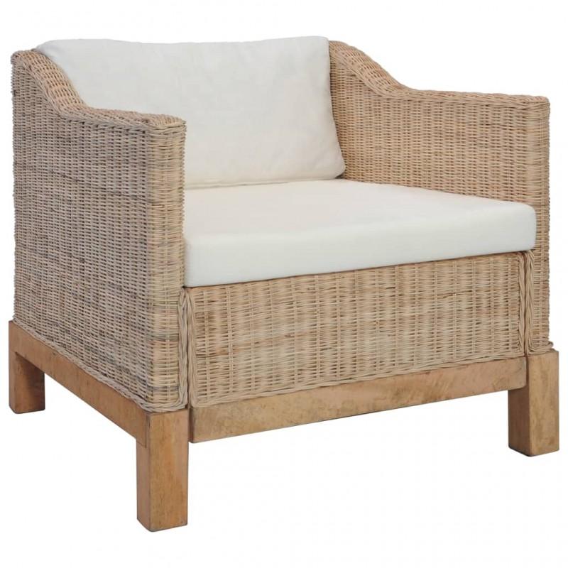 Day and Night - Day and Night Armchair with Natural Rattan Cushions