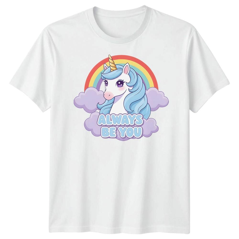 Always Be You Unisexs Tshirt Funny The Unicorn Film Comedy Movie Unisex Tee