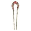 U Shaped Hairpin French Style Hair Stick Shell Hair Pin Metal Hair Pin Fork Sticks Pins for Women Girls Hair Styling Accessories