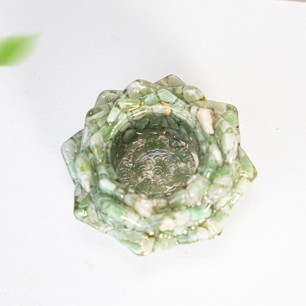 Water Crystal Gemstone Figurine With Energy Cleansing For Home Decor And Meditation
