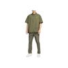 Nike Club Comfortable Fashion Casual Versatile Short Sleeve Shirt Men Shirts Olive-Green White HJ2027-222
