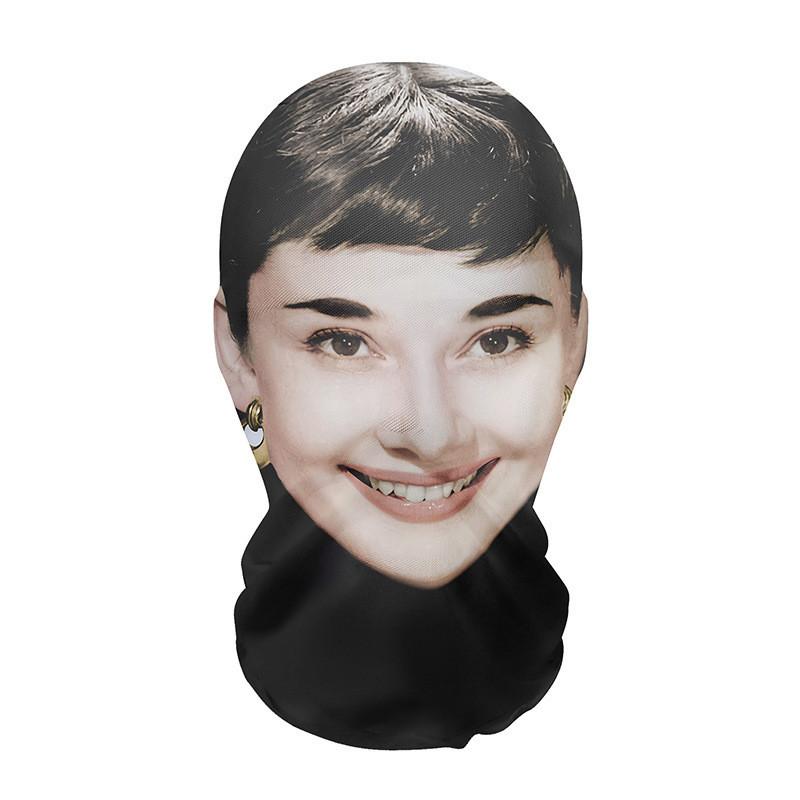 Unique Skull Head Full Face Mask Stylish Mesh Design Party Costume Accessory For Halloween And Christmas Celebrations
