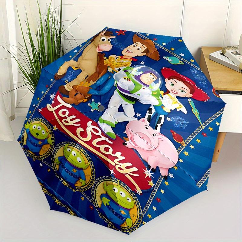 

Toy Story, Woody Automatic Opening and Closing Umbrella, Compact Travel Umbrella, Lightweight and Portable, Suitable for Beach Commuting Bus