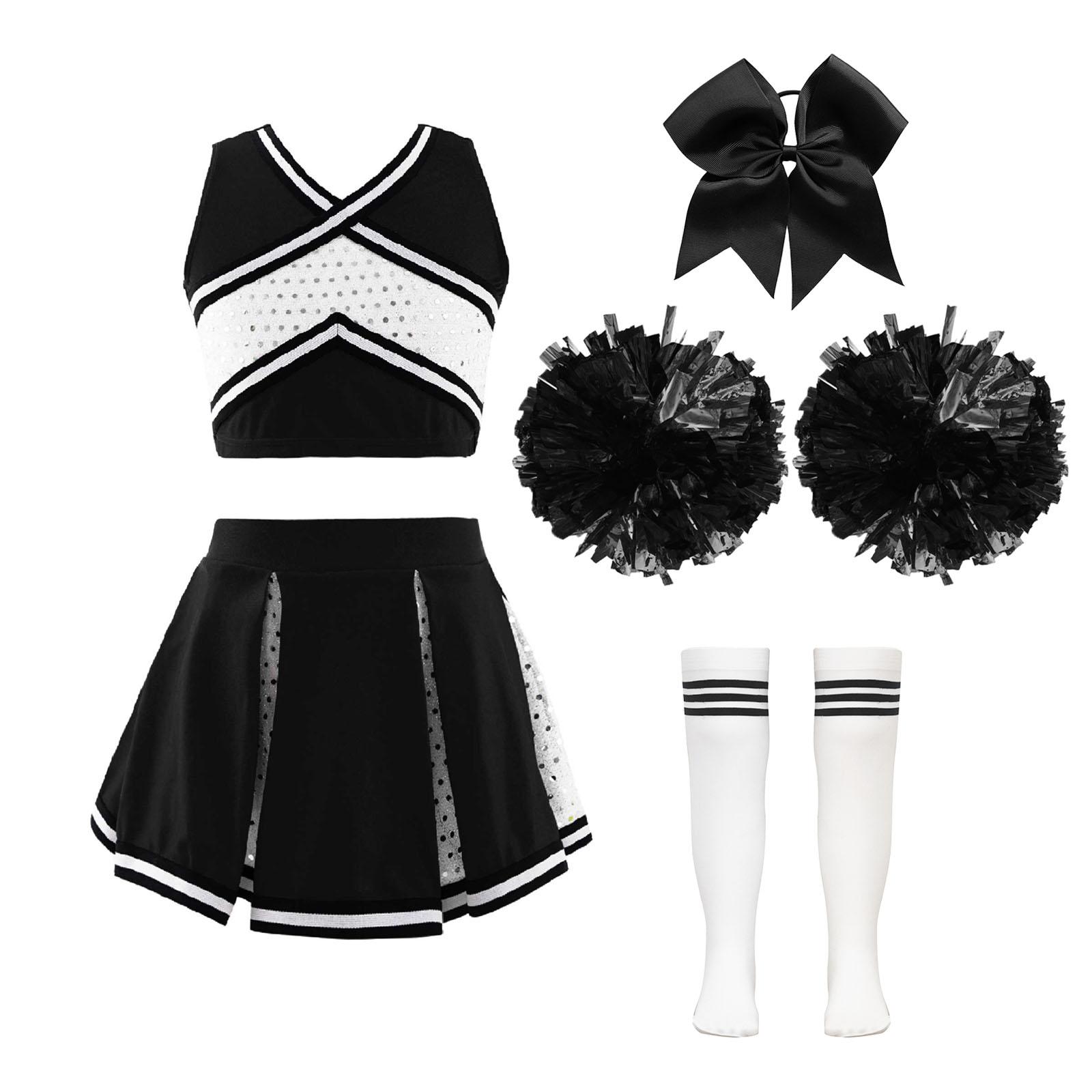 Meiteņu Cosplay Cheerleader kostīms Cheerleading formas