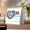 5D/DIY Calendar Diamond Painting Calendar Kit Diamond Decorations Calendar Shiny Rhinestones Decor Calendar Gift for Friends