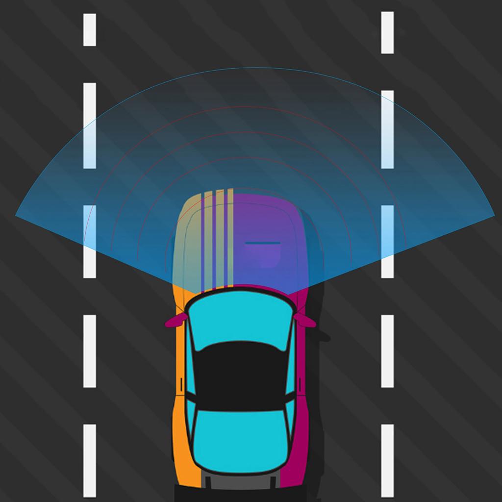 Water Resistant High Definition Rear View Reversing Camera with 24 LED Lights