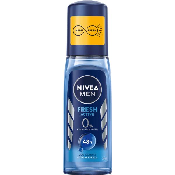 Nivea Men Fresh Active Deodorant Spray 75ml