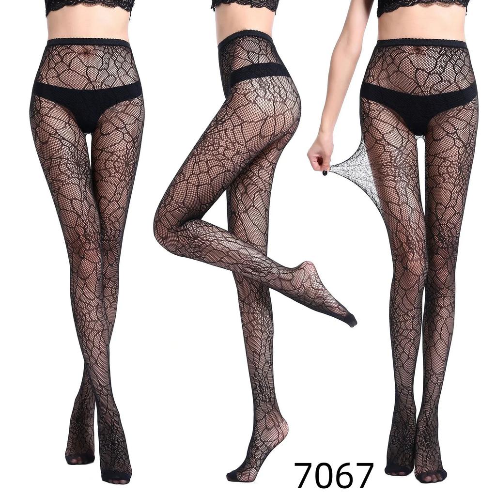 Oversize Womens Black Garters Belt Fishnet Stocking Pantyhose Plus Large Size Female Tight High Leggings Lingerie Tights 5Xxxxxl