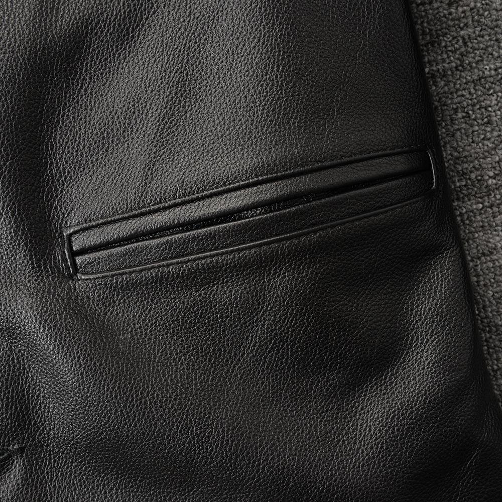 Gatekeeper Jackets Genuine Cow Leather Jacket Men Spring Autumn Coats Men's Cohiwde Jackets