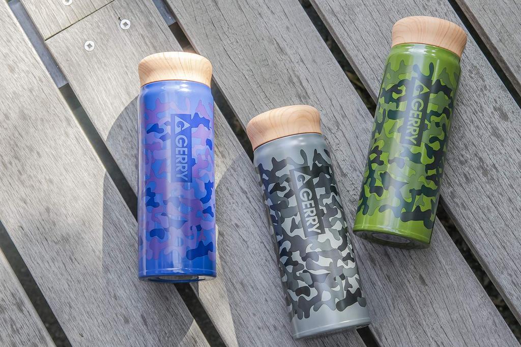 Reach Will Thermos Gerry Mug Bottle Camouflage Navy 480ml Approx. RAB-GR48MNV