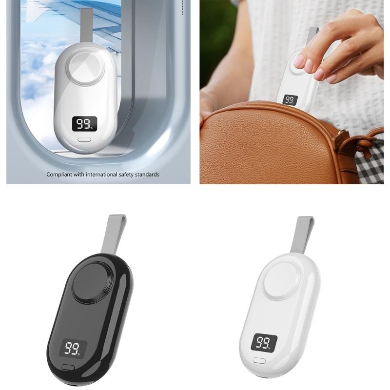 Pohodlná magnetická nabíječka Mini přenosný powerbanka Všestranná mini powerbanka Šikovná nabíječka pro hodinky 9/Ultra/8/7/6/5