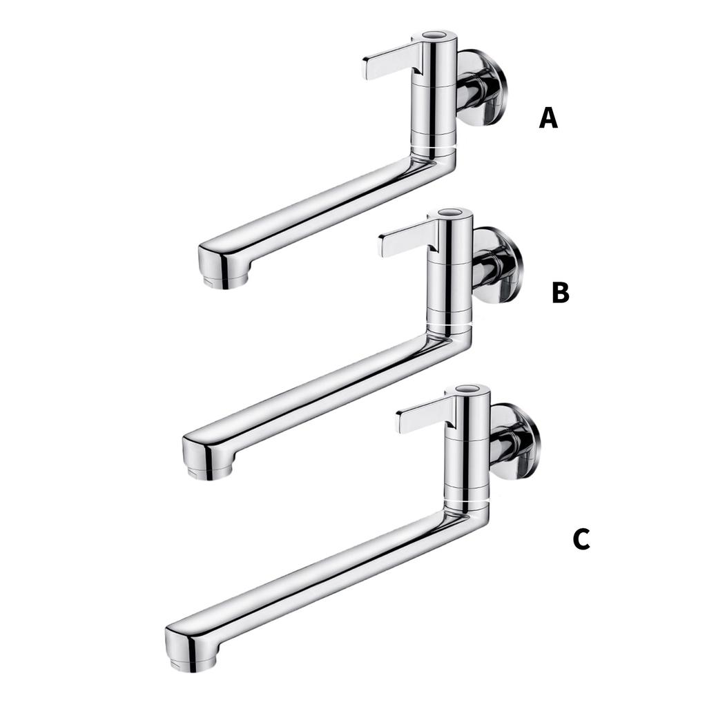 Long Time Use Sturdy Brass Faucet Bathroom Accessory for Household Mop Sinks and Public Cleaning Area Household Use