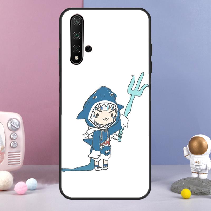 Anime Hololive Gawr Gura Für Huawei Nova Y60 Y61 Y70 Y72 Y73 Y90 Y91 9 10 SE 7i 8i 11i 12i P30 P40 Lite P60 Pro Hülle