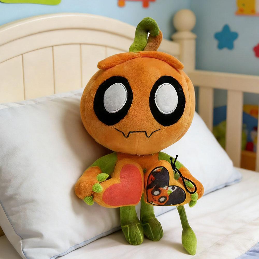 Nuovissimo Peluche Zucca Giocattolo Morbido Bambola Carina da Collezione per Regalo di San Valentino Ideale per Coppie E Amici