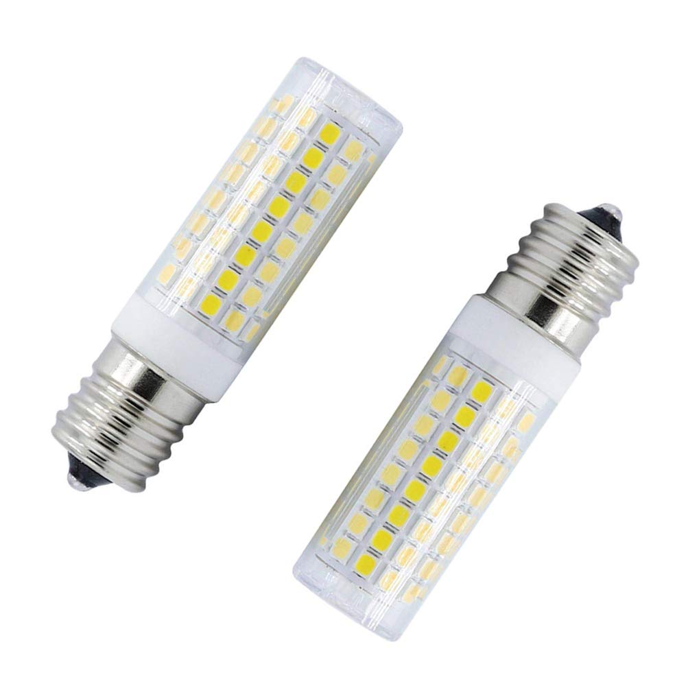 E17 Base, 8W 800LM, Equivalent To an 80W Halogen Lamp, 17mm Base Diameter, E17 LED Bulb, AC110V, 6000K Daylight White, Wide Beam Angle, Dimmable,
